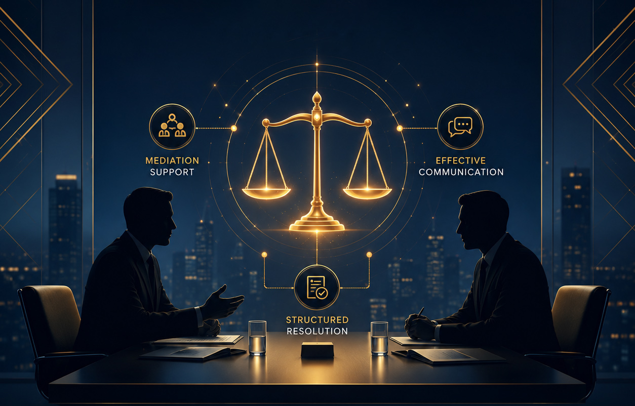 Business dispute support service