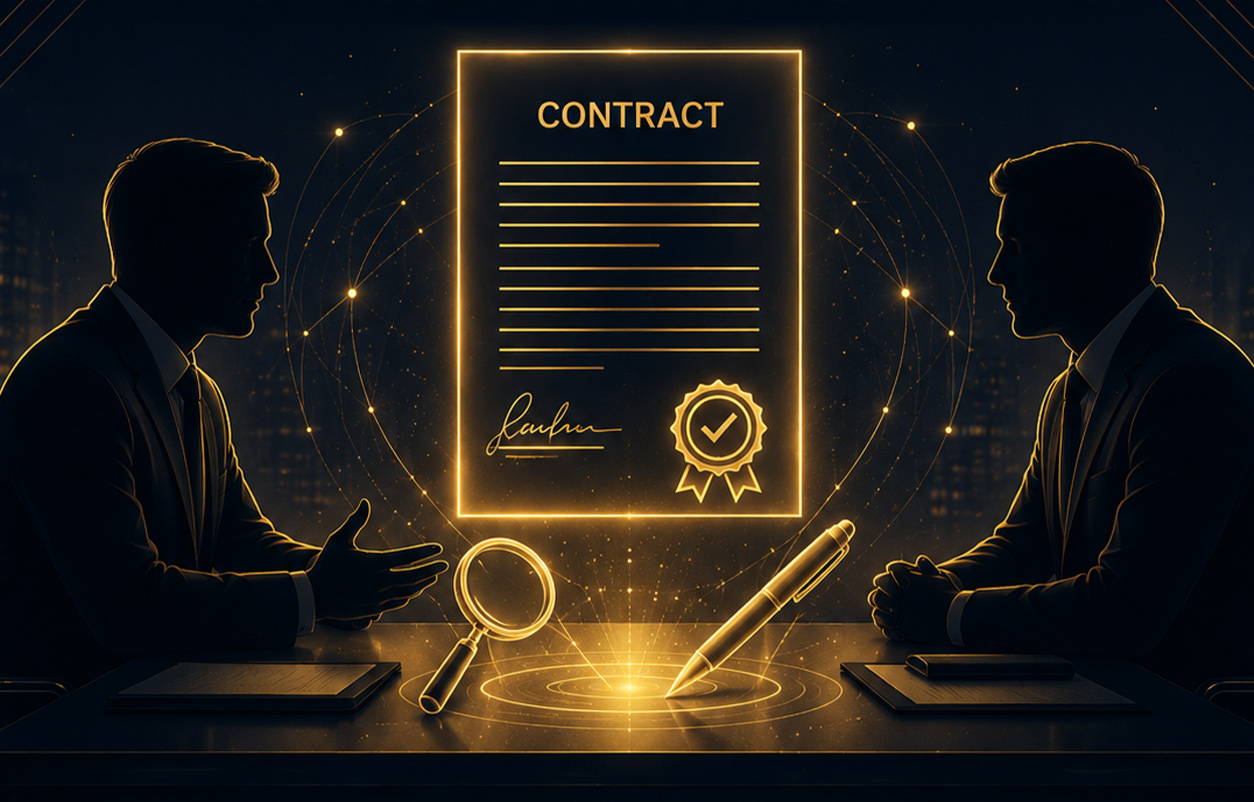 Contract dispute support service