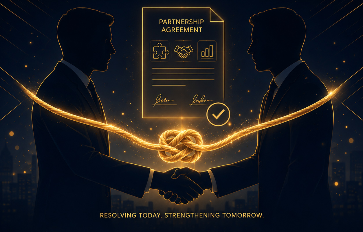 Partnership dispute support service